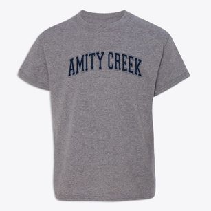 Amity Creek Elementary School Varsity Arch Youth T-shirt