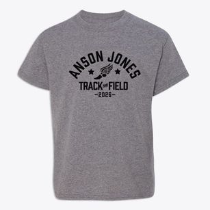 Anson Jones Elementary School Track and Field Youth T-shirt