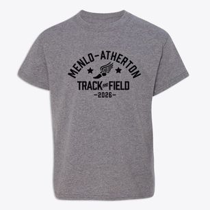 Menlo-atherton High School Track and Field Youth T-shirt