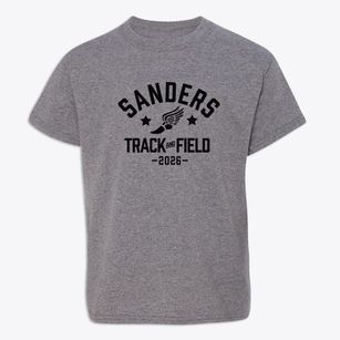 Sanders School Track and Field Youth T-shirt