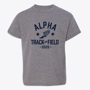 Alpha Learning Center Track and Field Youth T-shirt