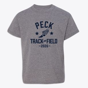 Peck Elementary School Track and Field Youth T-shirt