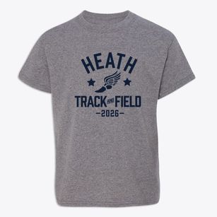 Heath Middle School Track and Field Youth T-shirt