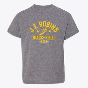 J E Robins Elementary School Track and Field Youth T-shirt