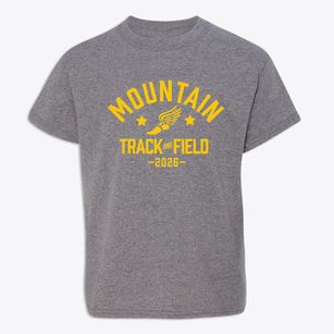 Mountain Discovery Charter School Track and Field Youth T-shirt