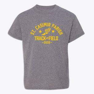 St Casimir Parish Track and Field Youth T-shirt