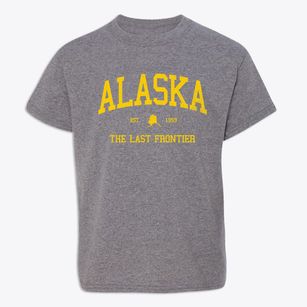  Alaska Slogan Youth T-shirt