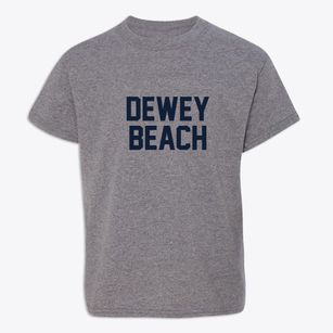 Dewey Beach Delaware Classic Block Youth T-shirt