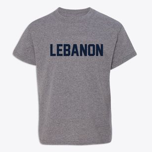 Lebanon Indiana Classic Block Youth T-shirt
