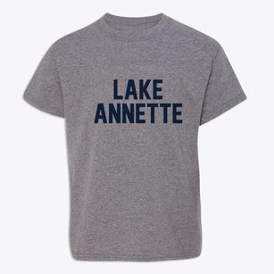 Lake Annette Missouri Classic Block Youth T-shirt