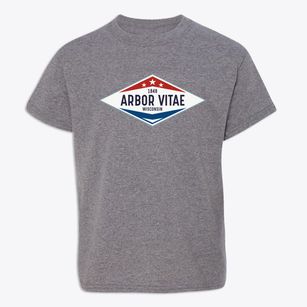 Arbor Vitae Wisconsin Diamond Star Youth T-shirt