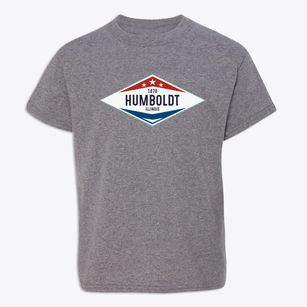 Humboldt Illinois Diamond Star Youth T-shirt