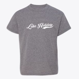Lake Holiday Illinois Vintage Team Youth T-shirt