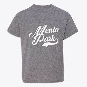 Menlo Park California Vintage Team Youth T-shirt