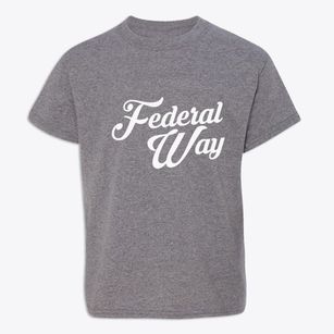 Federal Way Washington Vintage Team Youth T-shirt