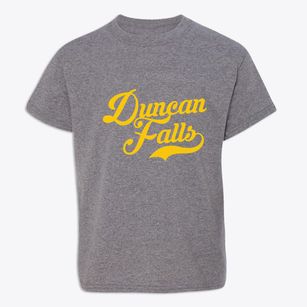 Duncan Falls Ohio Vintage Team Youth T-shirt