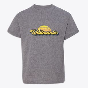Willimantic Maine Sublime Sunset Youth T-shirt