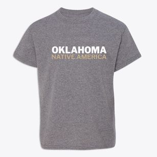  Oklahoma White and Gold Youth T-shirt