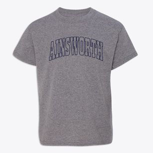 Ainsworth Wisconsin Trendy Block Youth T-shirt