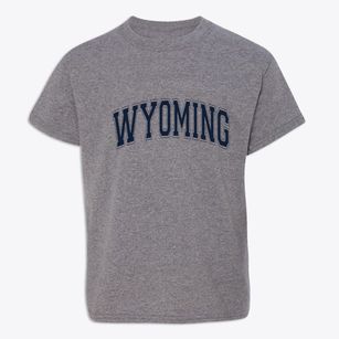 Wyoming New York Varsity Youth T-shirt