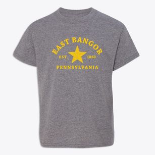 East Bangor Pennsylvania Star Youth T-shirt