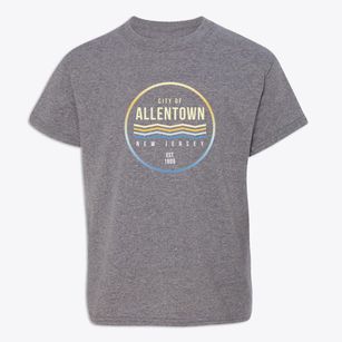 Allentown New Jersey Color Fade Youth T-shirt