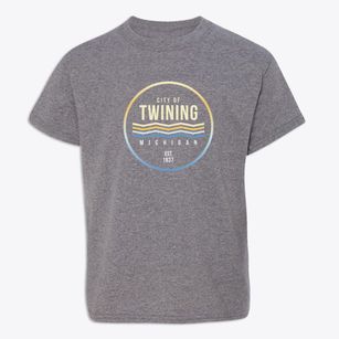 Twining Michigan Color Fade Youth T-shirt