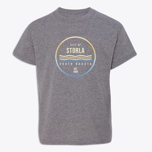 Storla South Dakota Color Fade Youth T-shirt