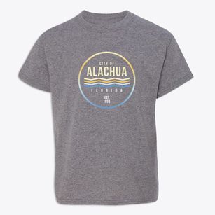 Alachua Florida Color Fade Youth T-shirt