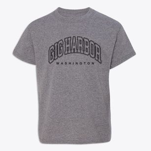 Gig Harbor Washington Inline Youth T-shirt