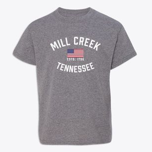 Mill Creek Tennessee Patriot Youth T-shirt