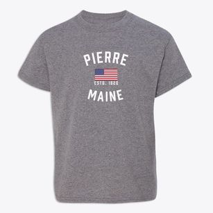 Pierre Maine Patriot Youth T-shirt