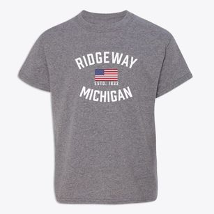 Ridgeway Michigan Patriot Youth T-shirt