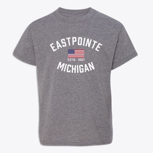 Eastpointe Michigan Patriot Youth T-shirt