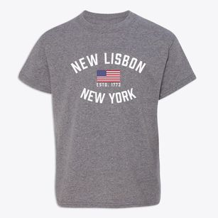 New Lisbon New York Patriot Youth T-shirt