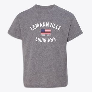 Lemannville Louisiana Patriot Youth T-shirt