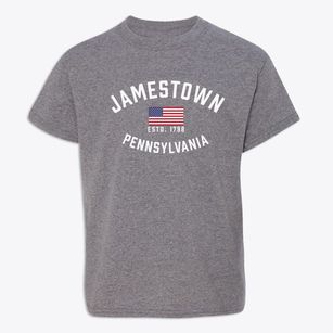 Jamestown Pennsylvania Patriot Youth T-shirt