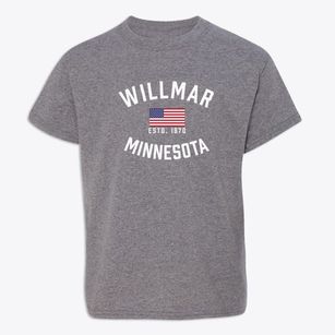 Willmar Minnesota Patriot Youth T-shirt