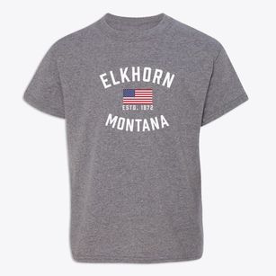 Elkhorn Montana Patriot Youth T-shirt