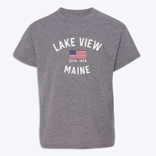 Lake View Maine Patriot Youth T-shirt