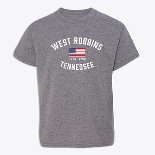 West Robbins Tennessee Patriot Youth T-shirt