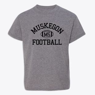 Muskegon Mississippi Football Youth T-shirt