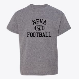 Neva Wisconsin Football Youth T-shirt