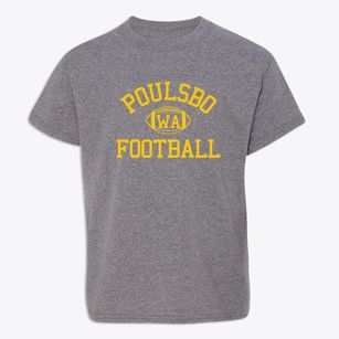 Poulsbo Washington Football Youth T-shirt