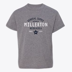 Millerton Nebraska General Supply Youth T-shirt