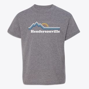 Hendersonville North Carolina Mountain View Youth T-shirt