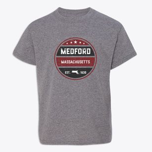 Medford Massachusetts Americana Youth T-shirt
