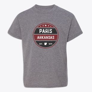Paris Arkansas Americana Youth T-shirt