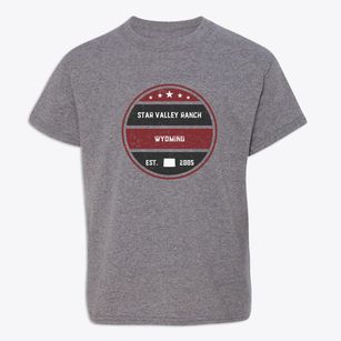Star Valley Ranch Wyoming Americana Youth T-shirt