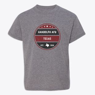 Randolph Afb Texas Americana Youth T-shirt